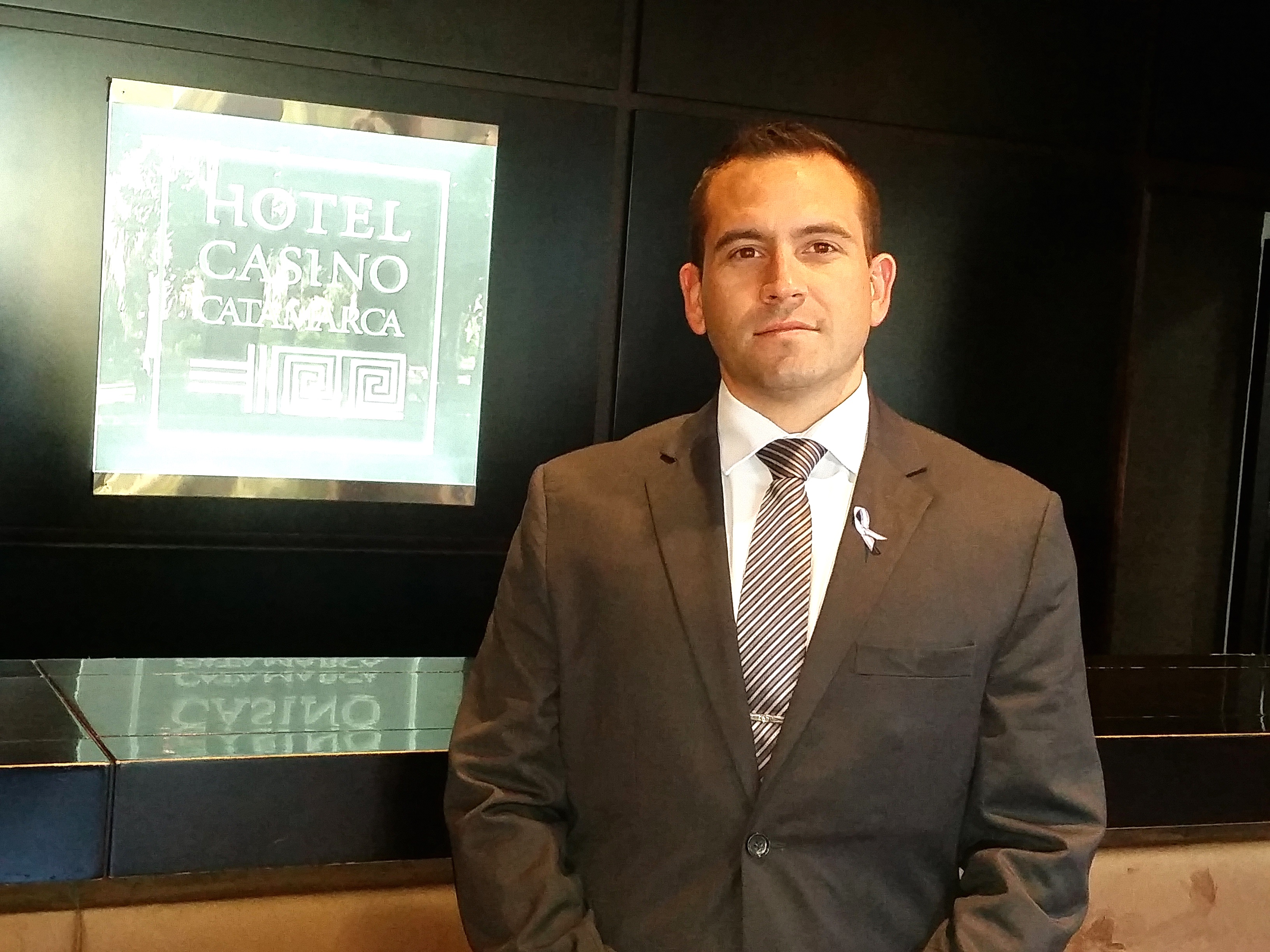 Mauricio Secco, Operations Manager, Catamarca Hotel and Casino.