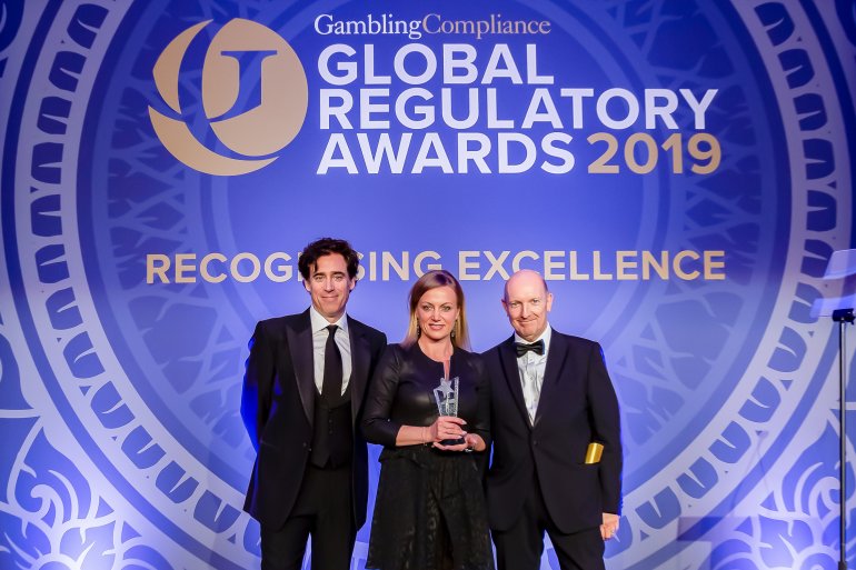 Monika Racek (Admiral), CEO of the Year in the Global Regulatory Awards 2019.
