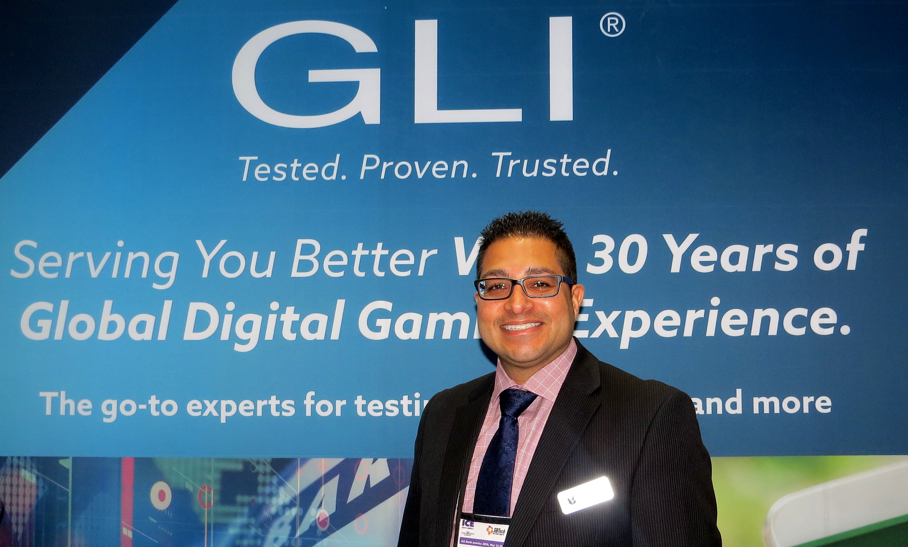 Salim Adatia, Vice President iGaming and Canadian Services, GLI.