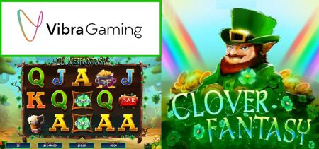 A universe of gold, rainbows and lucky symbols with Clover Fantasy, the latest slot from Vibra Gaming