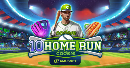 Amusnet and Codere Online present HOME RUN Codere: an exclusive slot celebrating the passion for baseball