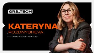 Kateryna Pozdnysheva (GR8_TECH). Um parceiro confiável de longo prazo que oferece velocidade, estabilidade e uma nova tecnologia de front-end