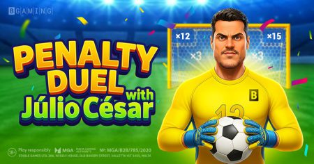 LatAm fans are ready to play against global football icon in ‘Penalty Duel with Júlio César,’ new title by BGaming