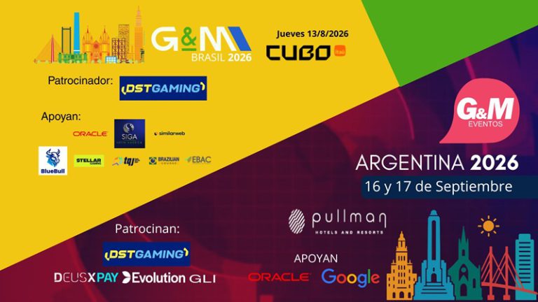 G&M Eventos Brasil 2026 y G&M Eventos Argentina 2026, dos citas imperdibles para la industria del juego