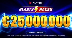BLASTS & RACES, new global campaign by Playson