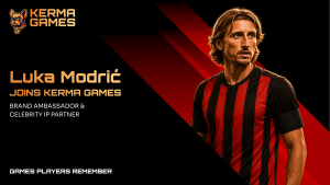 Kerma Games signs Luka Modrić as brand ambassador and celebrity IP partner