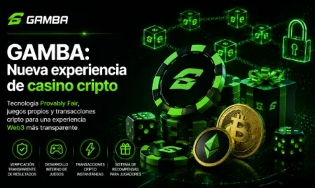 Gamba presenta una nueva experiencia de casino cripto basada en tecnología Provably Fair y juegos originales propios Gamba combina transparencia blockchain con juegos cripto originales, creando una nueva experiencia de casino Web3.