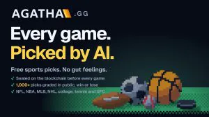 AI Sports Prediction Model Agatha.gg Surpasses 1,000 Graded Picks