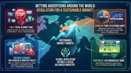 Betting advertising around the world: How regulation defines a more sustainable market