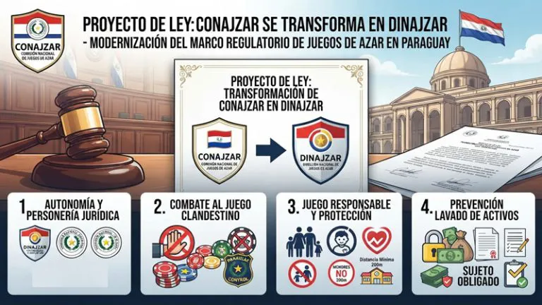 Una decisión que busca consolidar al Paraguay como un polo previsible, transparente y seguro para la inversión en la industria del juego