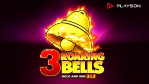 ‘3 Roaring Bells: Hold and Win,’ by Playson, offers revamped bonus features
