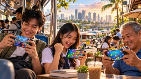 Why Mobile-Friendly Games Are Very Popular in the Philippines