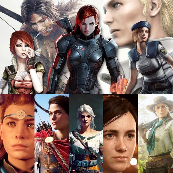 Less number of female protagonists in video games Gaming And Media