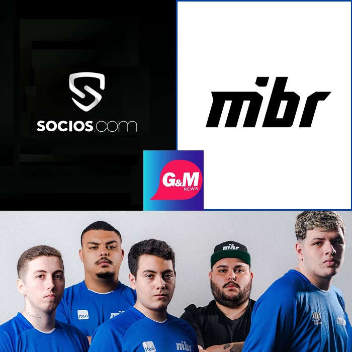 Socios.com partners MIBR as the first Brazilian Esports team to launch its  Fan Token - Gaming And Media