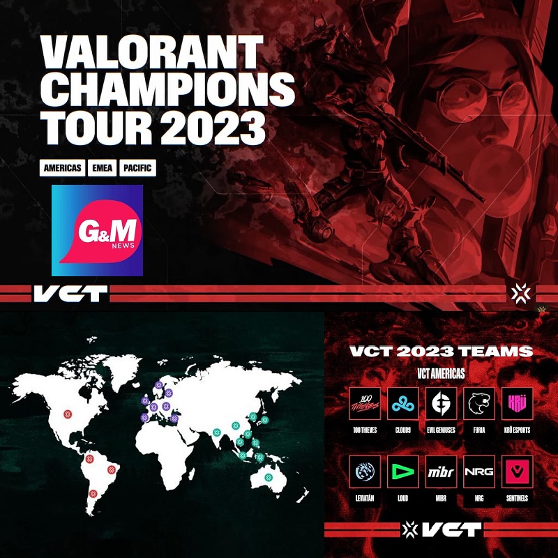 Vai começar o Valorant Champions Tour 2023!
