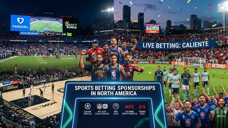 Sports betting sponsorships across the Americas rose 145% between 2020 and 2025, led by DraftKings, FanDuel, BetMGM, Caliente, Betano and Superbet